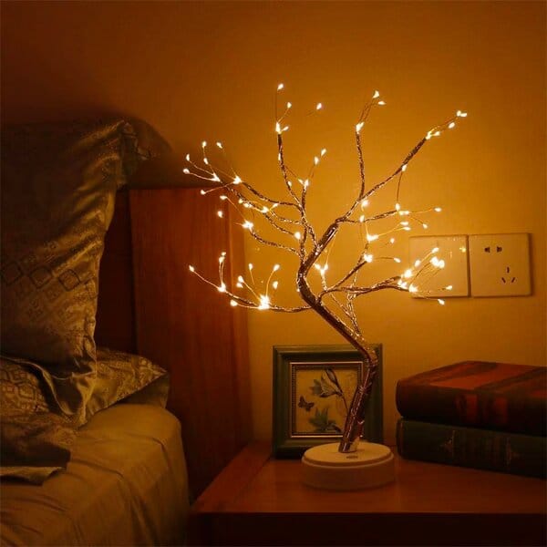 Fairy light lamp