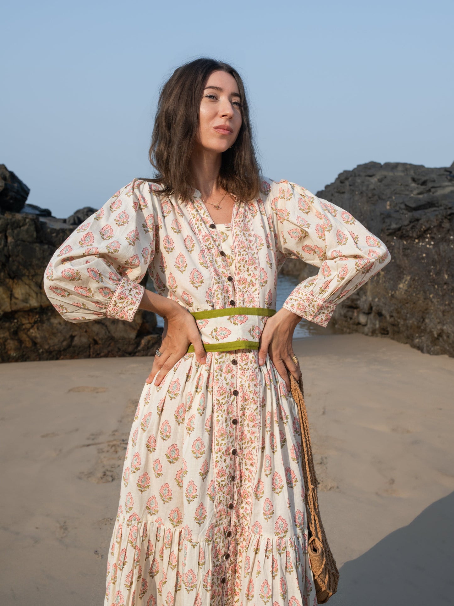 Boho Botanica Block & Bloom Dress - Summer Dress