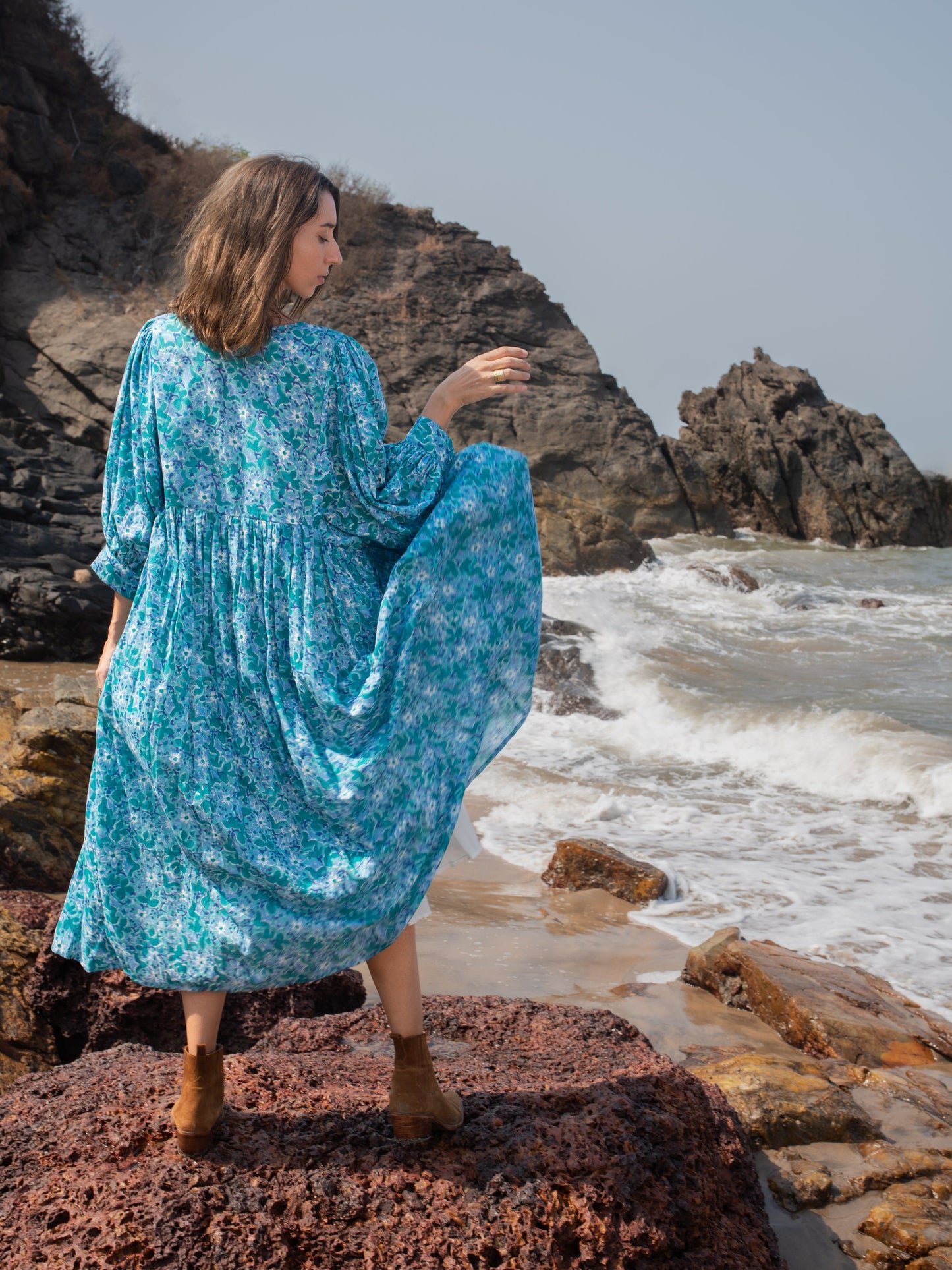 Boho Botanica Block & Bloom Dress - Summer Dress