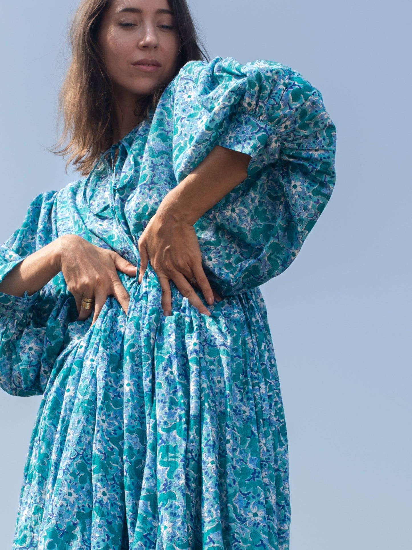 Boho Botanica Block & Bloom Dress - Summer Dress